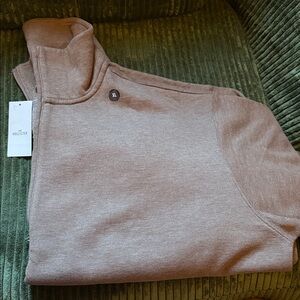 Hollister Heather half-zip Pullover